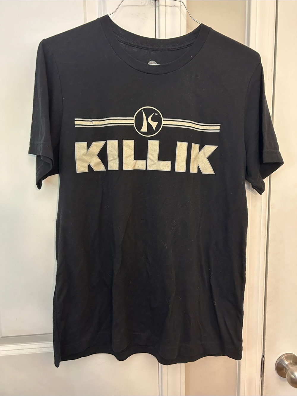 KILLIK Black Short Sleeve Logo T-Shirt